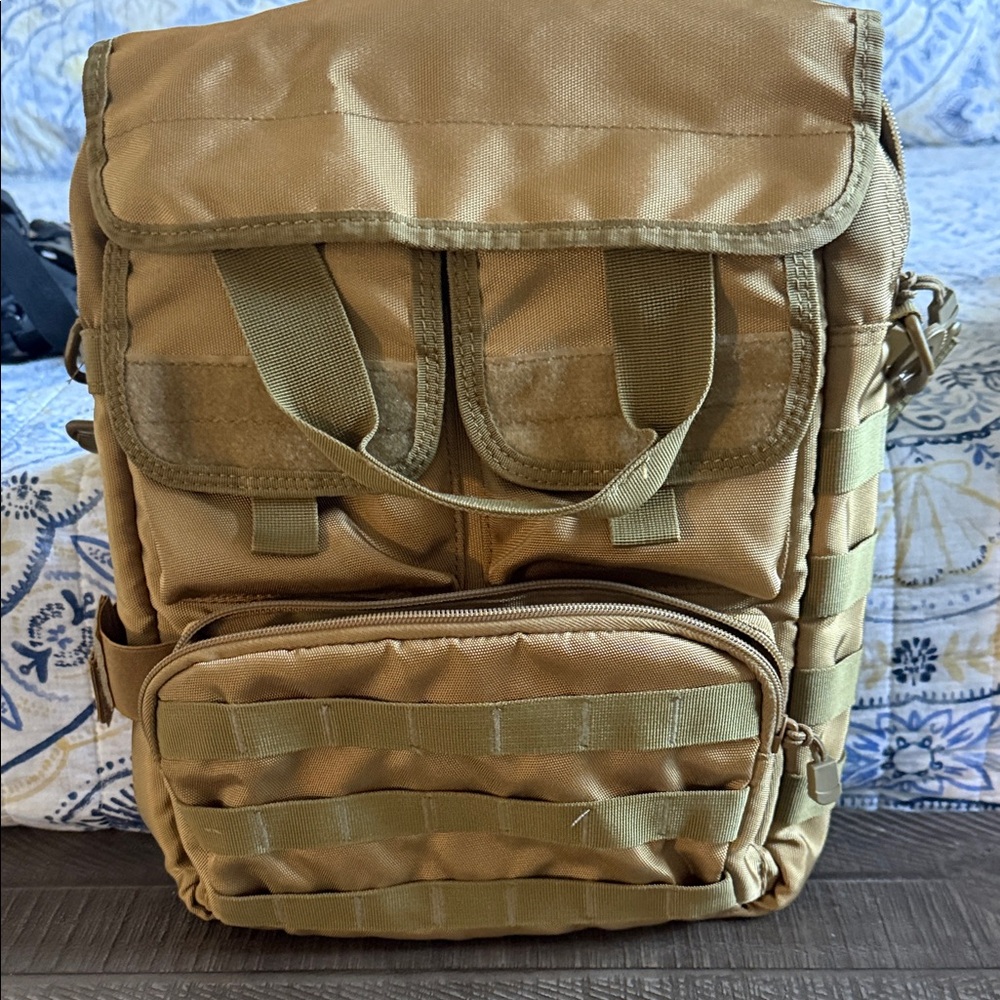 Men's Durable Tan Backpack
